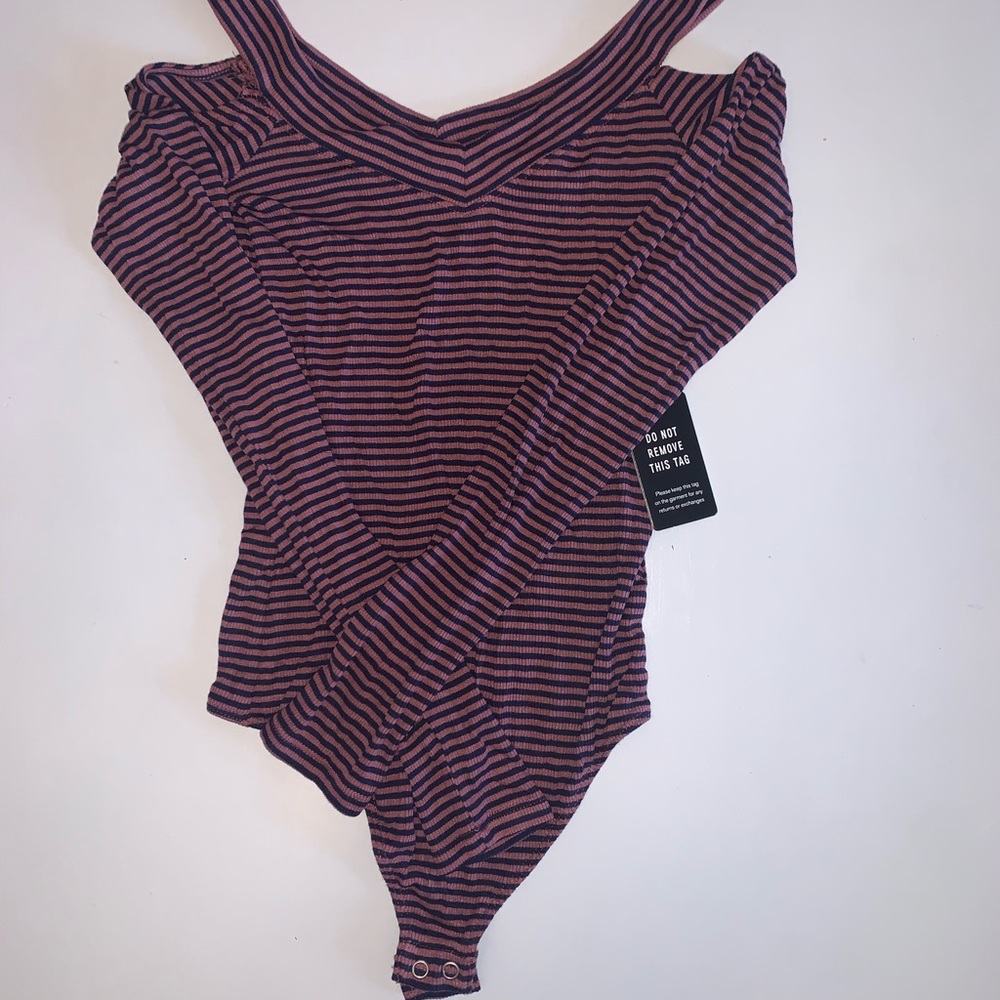 Express off the shoulder body suit